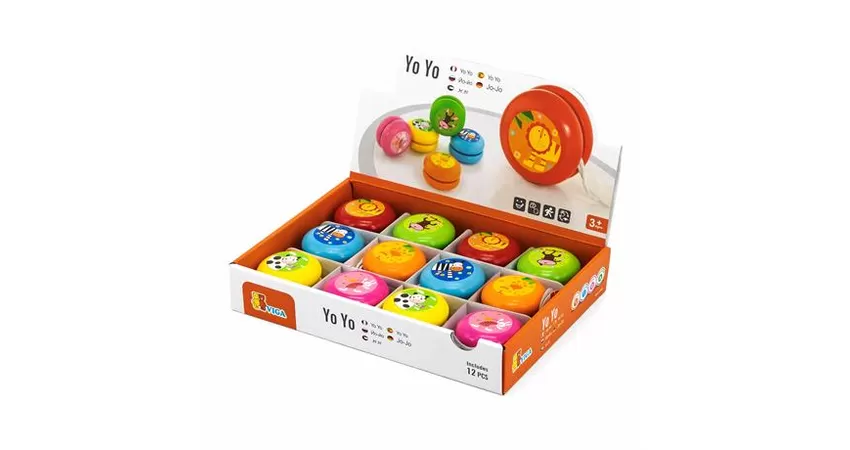 Фото 3 - Дерев'яна іграшка Viga Toys Йо-йо