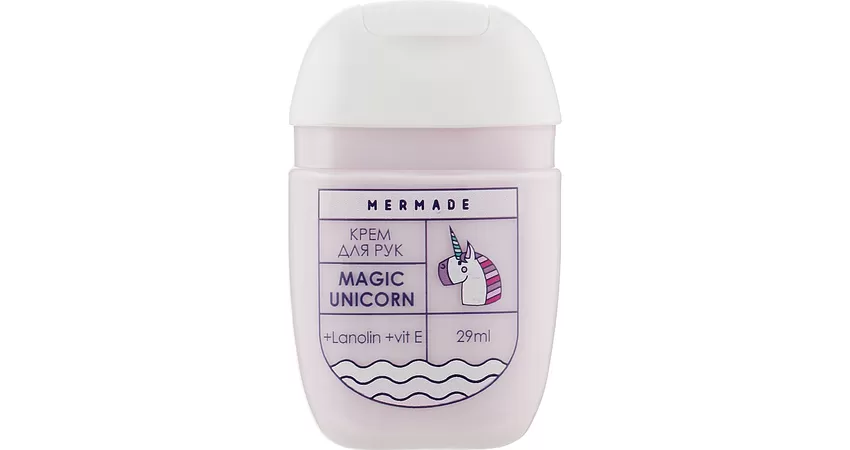 Фото 2 - Крем для рук з ланоліном MERMADE Magic Unicorn