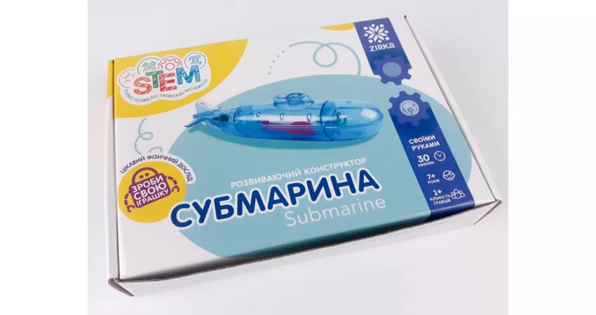 Фото 8 - Розвиваючий конструктор Субмарина