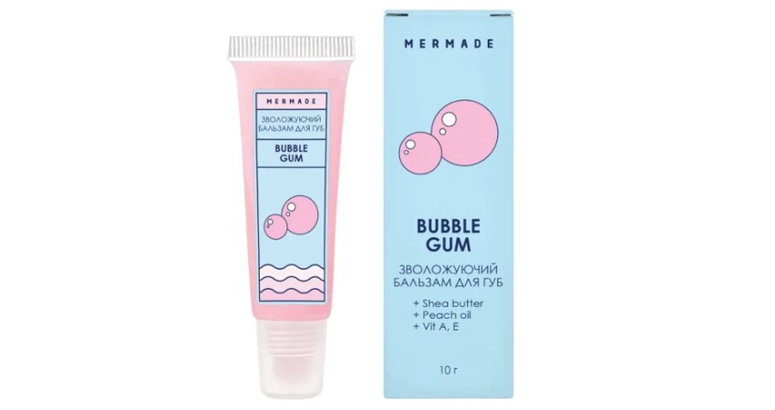 Фото 2 - Зволожуючий бальзам для губ Bubble Gum